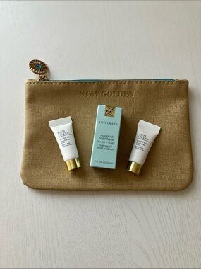 Estée Lauder (3 Piece Travel Set) + Ipsy Cosmetic Bag (NWT)